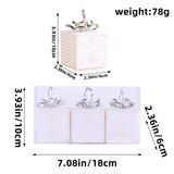 3 Pieces Christmas Tree Hanging Ornaments for Wedding Birthday Window Scenes Round Beads