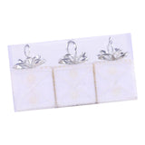 3 Pieces Christmas Tree Hanging Ornaments for Wedding Birthday Window Scenes Round Beads