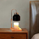 Maxbell Maxbell Candle Warmer Lamp Gifts Ornament US Adaptor for Bedroom Bedside Living Room Black