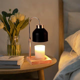 Maxbell Maxbell Candle Warmer Lamp Gifts Ornament US Adaptor for Bedroom Bedside Living Room Black