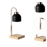 Maxbell Maxbell Candle Warmer Lamp Gifts Ornament US Adaptor for Bedroom Bedside Living Room Black