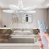 Maxbell Maxbell Socket Fan Light Low Noise 50W Light Bulb Fan for Bedroom Indoor Dining Room