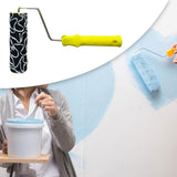 Maxbell Patterned Paint Roller Small 7" Wall Painting Roller for Doors Cupboard Wall