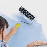 Maxbell Patterned Paint Roller Small 7" Wall Painting Roller for Doors Cupboard Wall