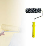Maxbell Patterned Paint Roller Small 7" Wall Painting Roller for Doors Cupboard Wall