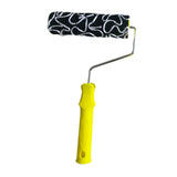 Maxbell Patterned Paint Roller Small 7" Wall Painting Roller for Doors Cupboard Wall