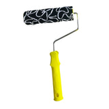 Maxbell Patterned Paint Roller Small 7" Wall Painting Roller for Doors Cupboard Wall