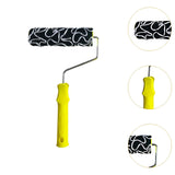 Maxbell Patterned Paint Roller Small 7" Wall Painting Roller for Doors Cupboard Wall