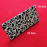 Maxbell Patterned Paint Roller Small 7" Wall Painting Roller for Doors Cupboard Wall