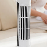 Small Desktop Plug in Fan Night Light USB Desk Fan for Office Living Room Home White