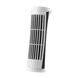 Small Desktop Plug in Fan Night Light USB Desk Fan for Office Living Room Home White