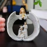 Maxbell Maxbell Angel Statue Figurine Collection Wing Decorative Bedroom Home Decor Ornament
