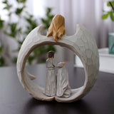 Maxbell Maxbell Angel Statue Figurine Collection Wing Decorative Bedroom Home Decor Ornament