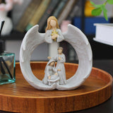 Maxbell Maxbell Angel Statue Figurine Collection Wing Decorative Bedroom Home Decor Ornament