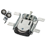 Maxbell Maxbell Mirror Door Roller Assembly Smooth Sliding Door Wheels for Closets Cupboards with upper wheel B