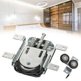 Maxbell Maxbell Mirror Door Roller Assembly Smooth Sliding Door Wheels for Closets Cupboards with upper wheel B