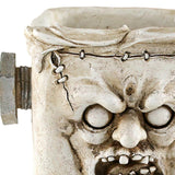 Funny Head Face Statue Flowerpot Plant Pot Polyresin for Decorating Entrance Scientific Freak