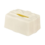 Tissue Box Holder Simple Tissue Box Dispenser for Table Bathroom Night Stand White