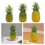 Maxbell Maxbell Artificial Pineapple Figurine Pineapple Ornament for Children Education Home 9cmx21cm