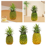 Maxbell Maxbell Artificial Pineapple Figurine Pineapple Ornament for Children Education Home 9cmx21cm