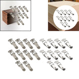 10x Spring Loaded Toggle Latch Toggle Latch Metal Lock for Box Window Bucket without Padlock Hole