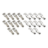 10x Spring Loaded Toggle Latch Toggle Latch Metal Lock for Box Window Bucket without Padlock Hole