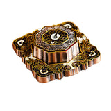 Maxbell Maxbell Incense Holder Lotus Incense Burner Plate for Tea House Meditation Farmhouse Black