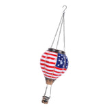 Maxbell Maxbell Hot Air Balloon Solar Lantern Decorative Outdoor Lamp for Porch Lawn Holiday Straight Lines