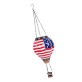 Maxbell Maxbell Hot Air Balloon Solar Lantern Decorative Outdoor Lamp for Porch Lawn Holiday Straight Lines