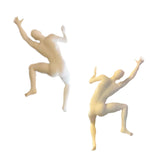 Climber Sculpture Wall Decor Simple Ornament for Apartment Balcony Farmhouse Left