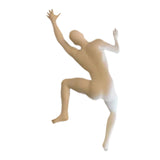 Climber Sculpture Wall Decor Simple Ornament for Apartment Balcony Farmhouse Left