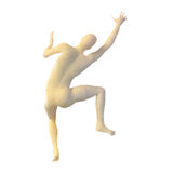 Climber Sculpture Wall Decor Simple Ornament for Apartment Balcony Farmhouse Right