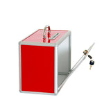 Maxbell Ballot Box with Slot Charity Donation Ballot Box for Recommended Charity
