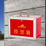 Maxbell Ballot Box with Slot Charity Donation Ballot Box for Recommended Charity