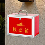 Maxbell Ballot Box with Slot Charity Donation Ballot Box for Recommended Charity