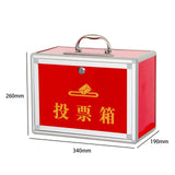 Maxbell Ballot Box with Slot Charity Donation Ballot Box for Recommended Charity