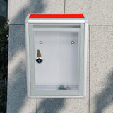 Maxbell Suggestion Box Charity Collection Donation Box for School Voting Bar Contest Front Slot