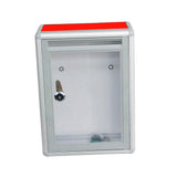 Maxbell Suggestion Box Charity Collection Donation Box for School Voting Bar Contest Front Slot