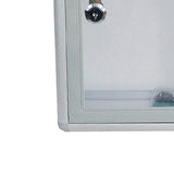 Maxbell Suggestion Box Charity Collection Donation Box for School Voting Bar Contest Front Slot