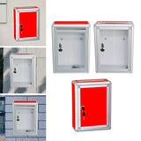 Maxbell Suggestion Box Charity Collection Donation Box for School Voting Bar Contest Front Slot