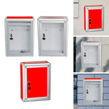 Maxbell Suggestion Box Charity Collection Donation Box for School Voting Bar Contest Front Slot