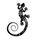Maxbell 2xMetal Gecko Lizard Wall Decor Hanging Iron Lizard for Living Room Yard