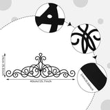 Maxbell Wall Clock Easy to Read Decorative Metal Wall Decor for Farmhouse Office