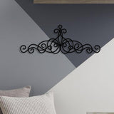 Maxbell Wall Clock Easy to Read Decorative Metal Wall Decor for Farmhouse Office