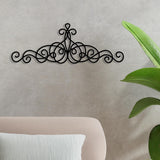 Maxbell Wall Clock Easy to Read Decorative Metal Wall Decor for Farmhouse Office