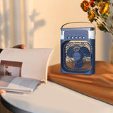 Maxbell Maxbell Portable Air Conditioner Quiet Small Desk Air Fan for Travel Outdoor Work Blue