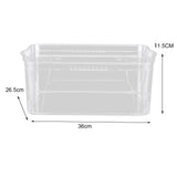 Maxbell Maxbell Fish Tank Multipurpose Ventilation Hole Fish Bowl Desks Desktop Coffee Table 36cmx26.5cmx11.5cm