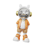 Maxbell Maxbell Astronaut Figurine Compact Astronaut Sculpture for Cabinet Bedroom Desk Brown