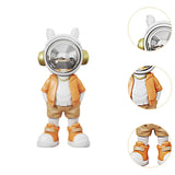Maxbell Maxbell Astronaut Figurine Compact Astronaut Sculpture for Cabinet Bedroom Desk Brown