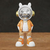 Maxbell Maxbell Astronaut Figurine Compact Astronaut Sculpture for Cabinet Bedroom Desk Brown